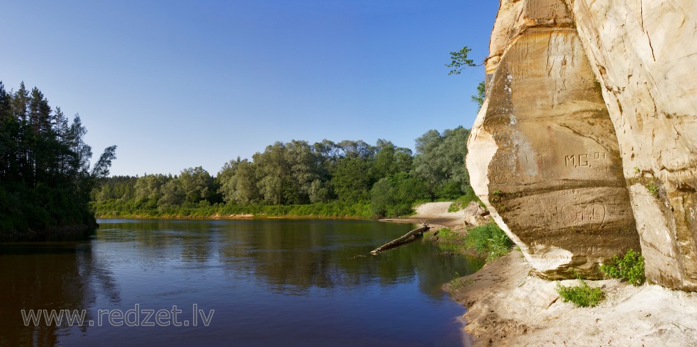 Ērgļu (Eagle) Cliffs, Latvia