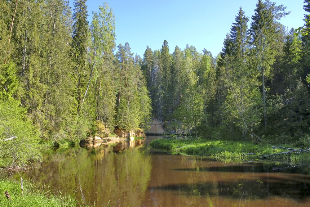 White Rock and Black Rock, Brasla River Outcrops