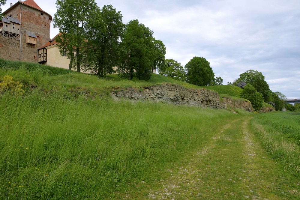 Dolomite Outcrops of the Right Bank of the Mūsa River in Bauska