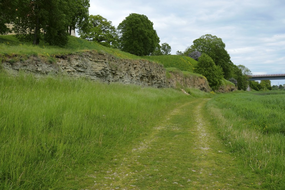 Dolomite Outcrops of the Right Bank of the Mūsa River in Bauska