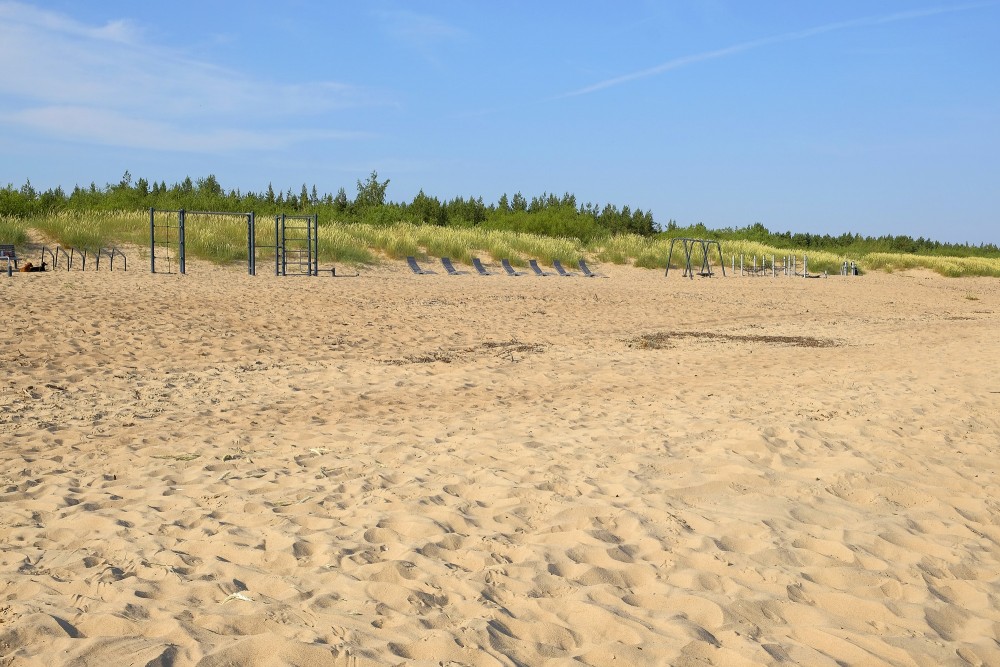 Mangaļsalas pludmale