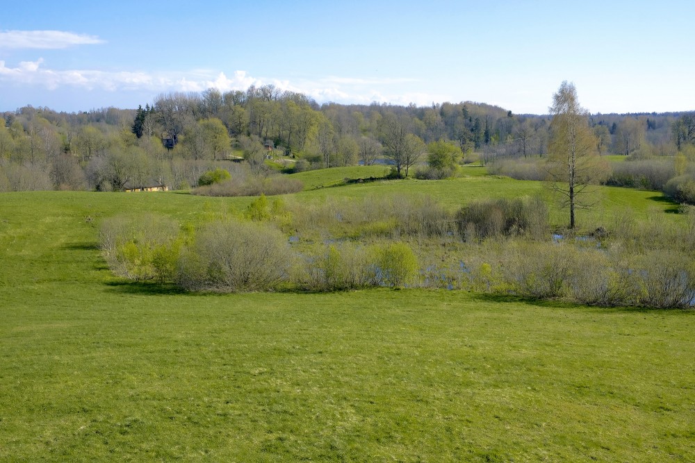 Embūte old valley in Spring