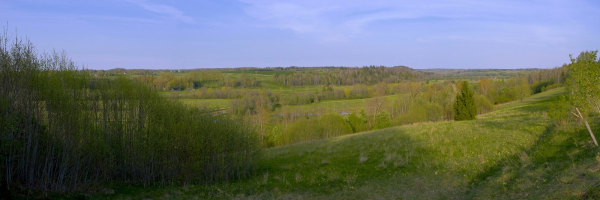 Panorama of the Ancient Valley of Abava