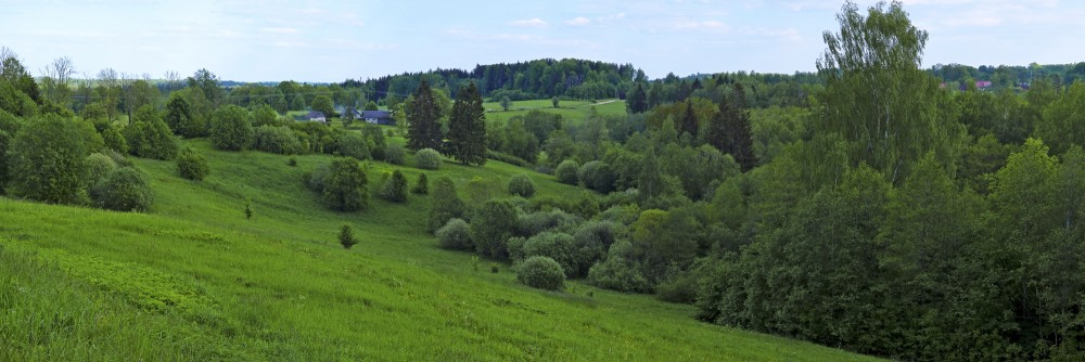 Latvijas ainava (panorāma)