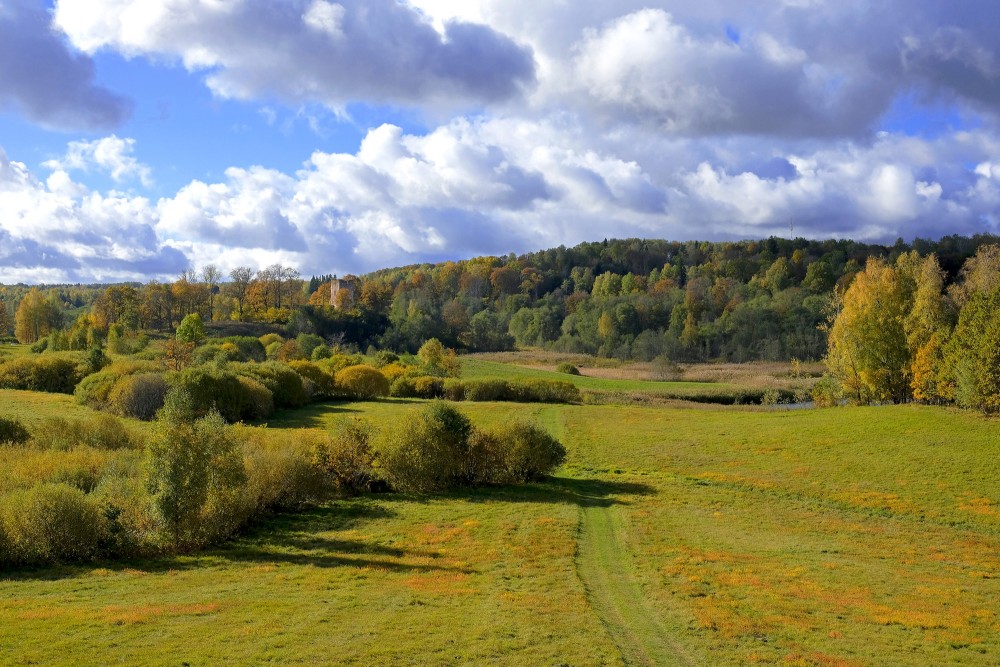 Landscape of the Embūte Old Valley