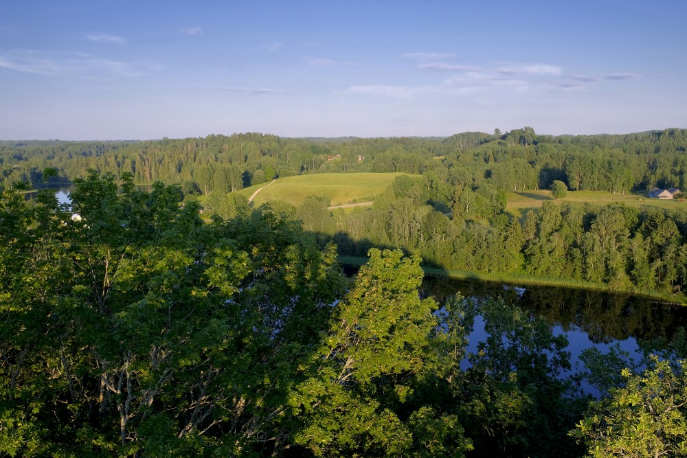 Skats no Kornetu skatu torņa