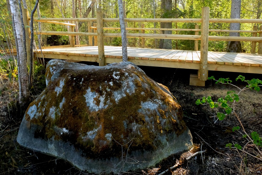 Big Stone on Sloka Lake Trail