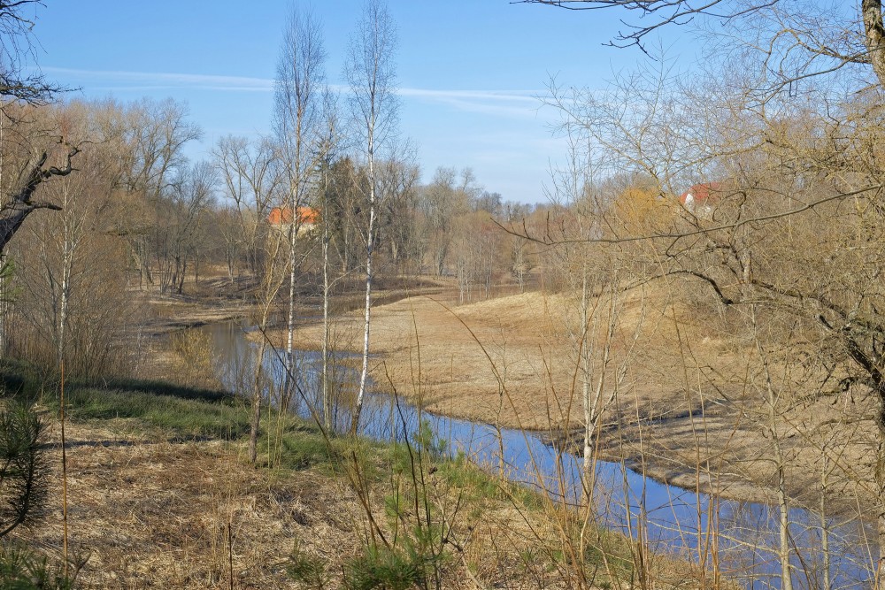 Misiņkalna dabas parks pavasarī