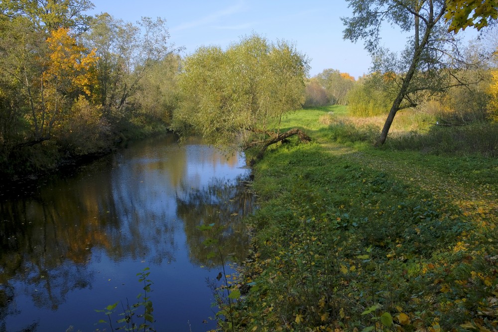 Floodplain trail of the Ruja River