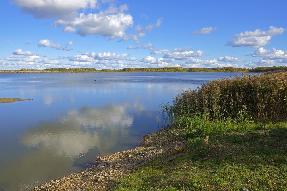 Sātiņu dīķi, ainava