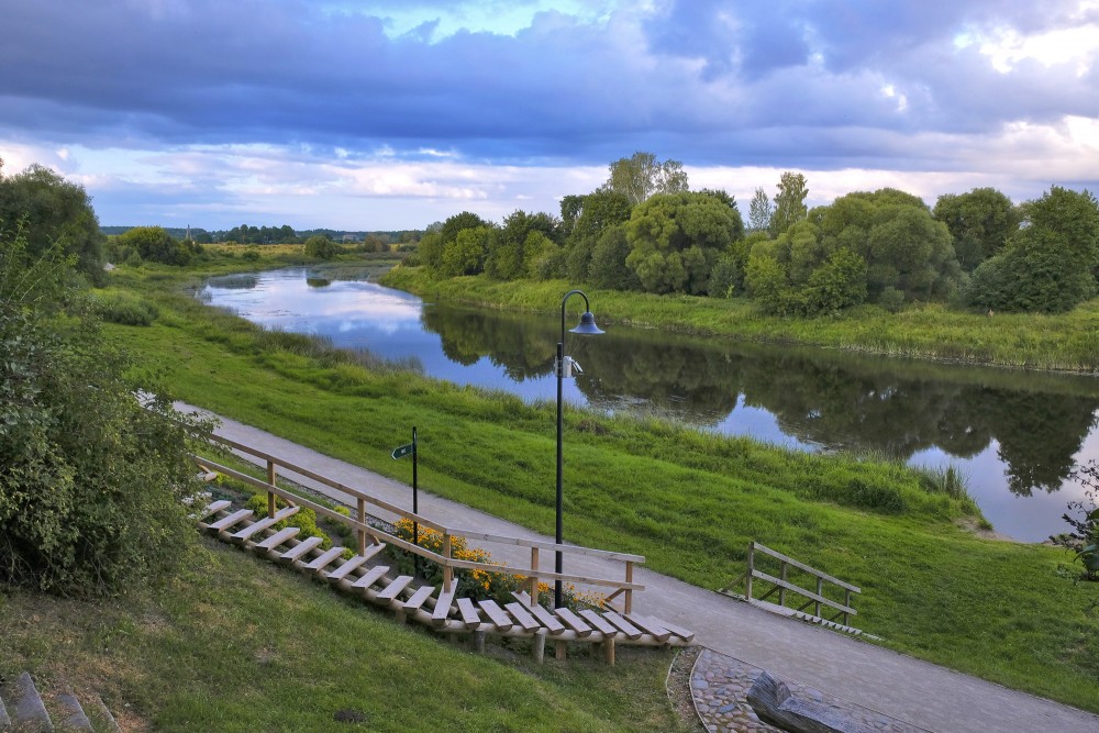 Skrundas taka, Ventas ainava