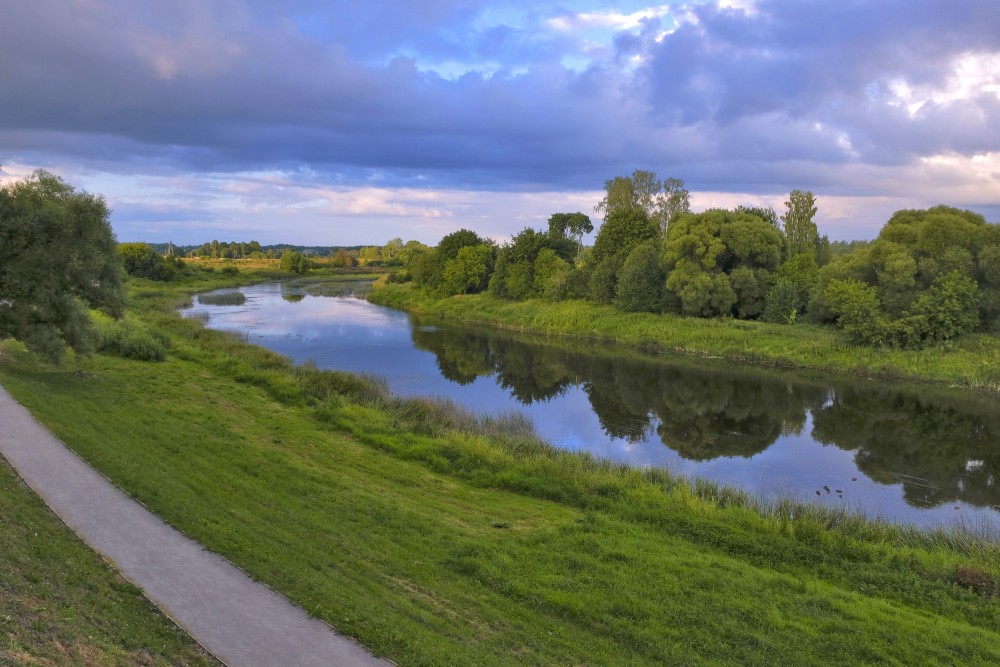 Skrundas pastaigu taka, Venta, ainava