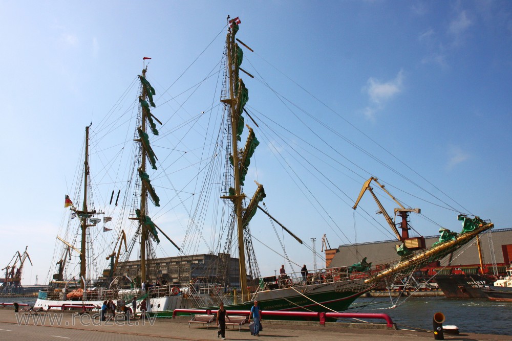 German Sailing Ship Alexander von Humboldt