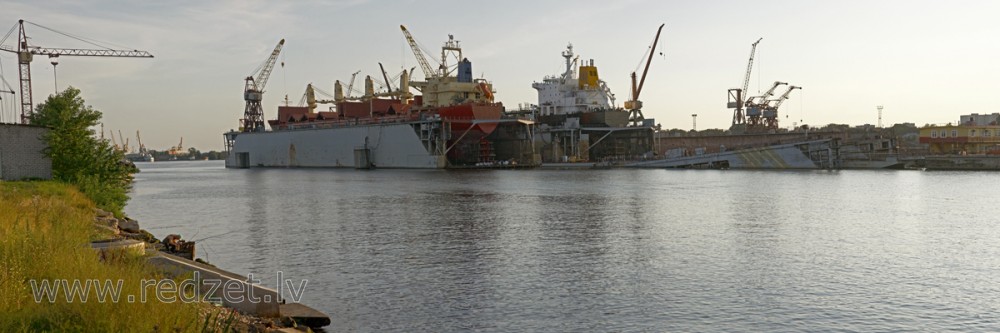 Kuģu remonts Rīgas Kuģu būvētavā