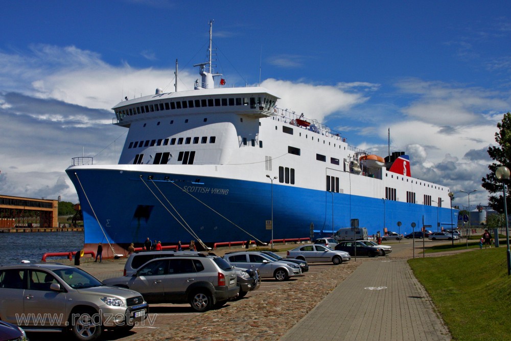 Scottish Viking in Port of Ventspils