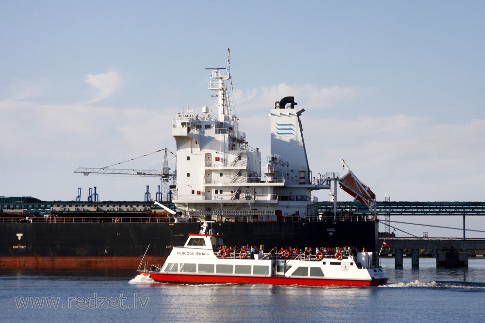 Riverboat "Hercogs Jēkabs” in tour by the River Venta