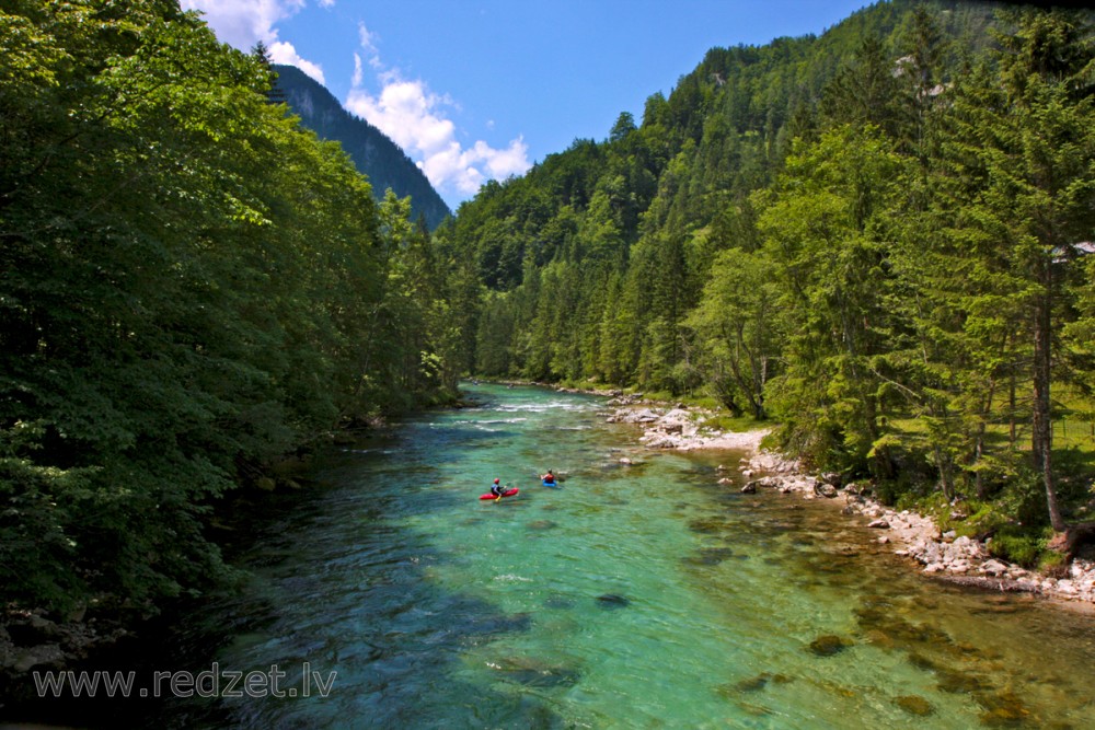 Kalnu upe Austrijā