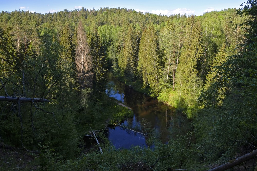 Brasla Landscape as seen from Slūnu Rock