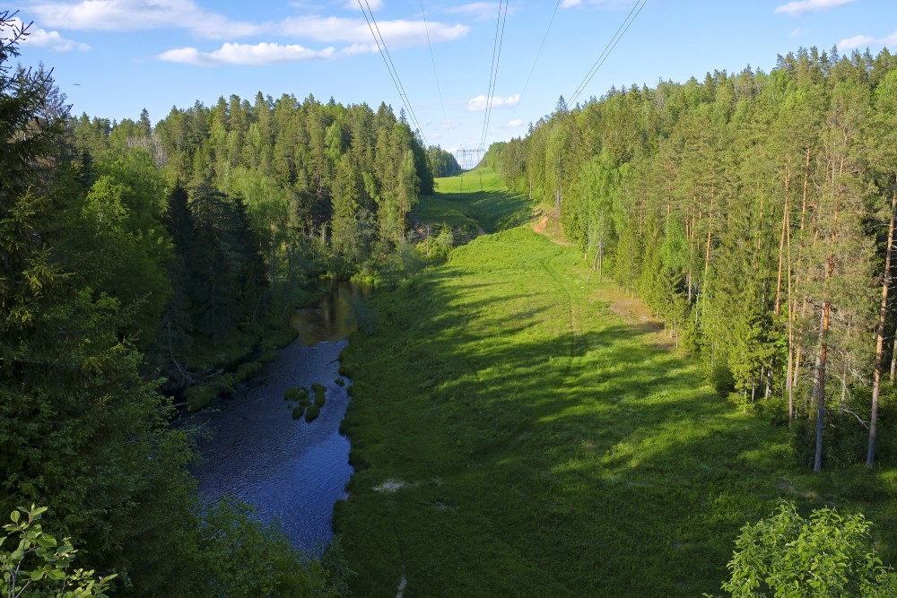 Brasla Landscape as seen from Slūnu Rock