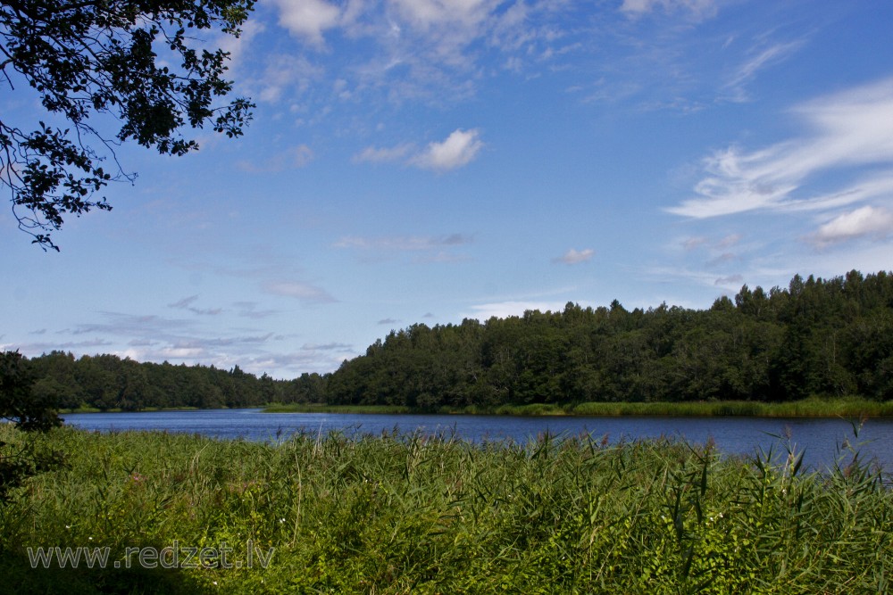River Venta landscape, Latvia