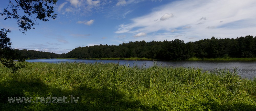 Venta pie Lečiem (panorāma)