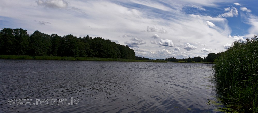 Venta pie Lečiem (panorāma)