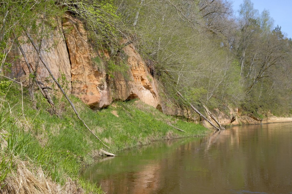 Lejēju (Sildruvu) cliffs