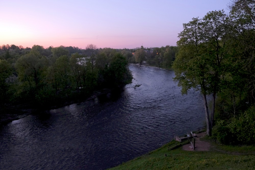 Mēmele River Near Bauska