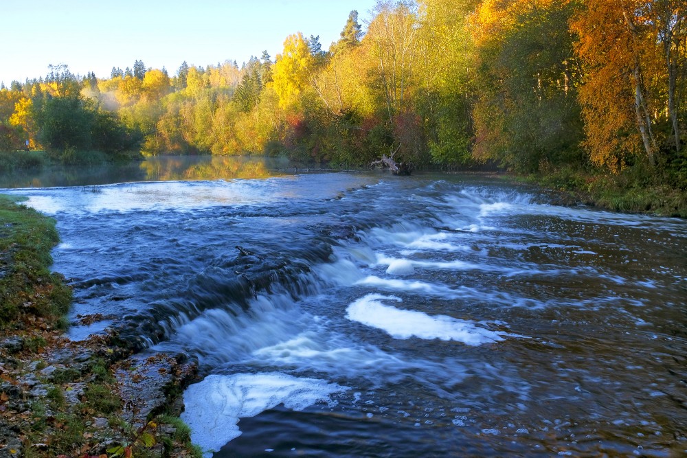 Abava Rumba Waterfall