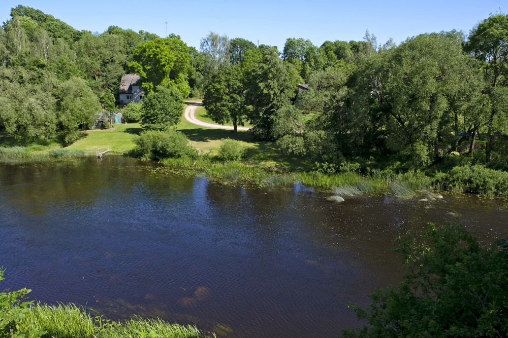 Mēmele River Near Bauska