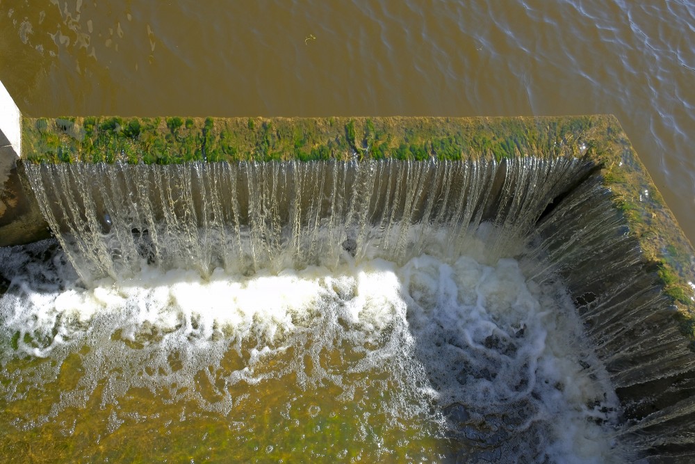 Jaunpils Mill-lake Waterfall