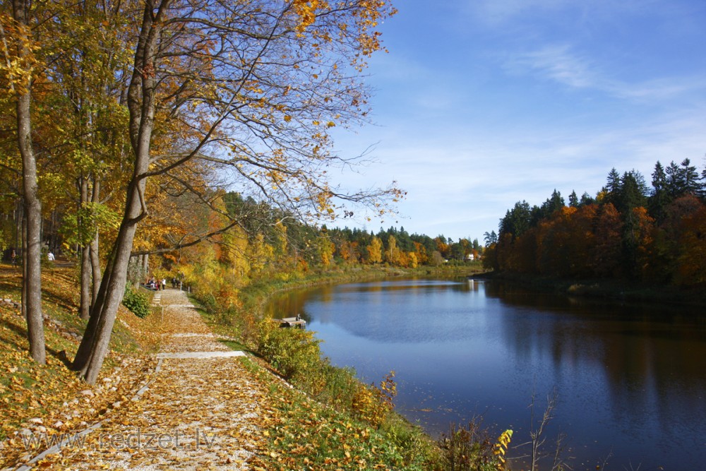 Ogre Autumn Landscape