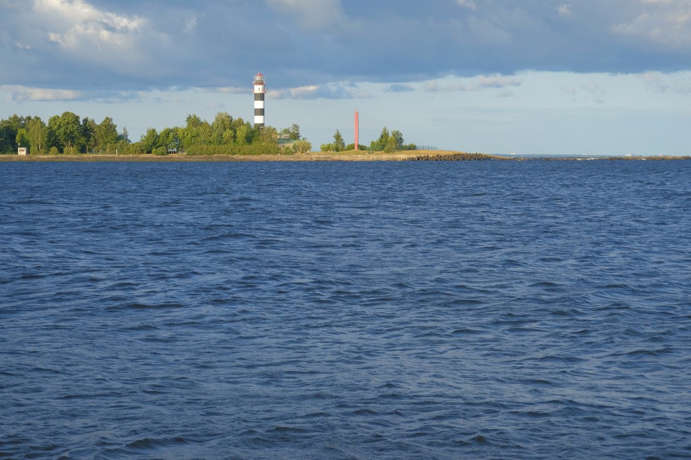 View Of Daugavgrīva Lighthouse