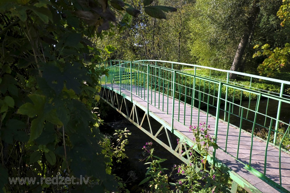 Footbridge over River Ķekava 