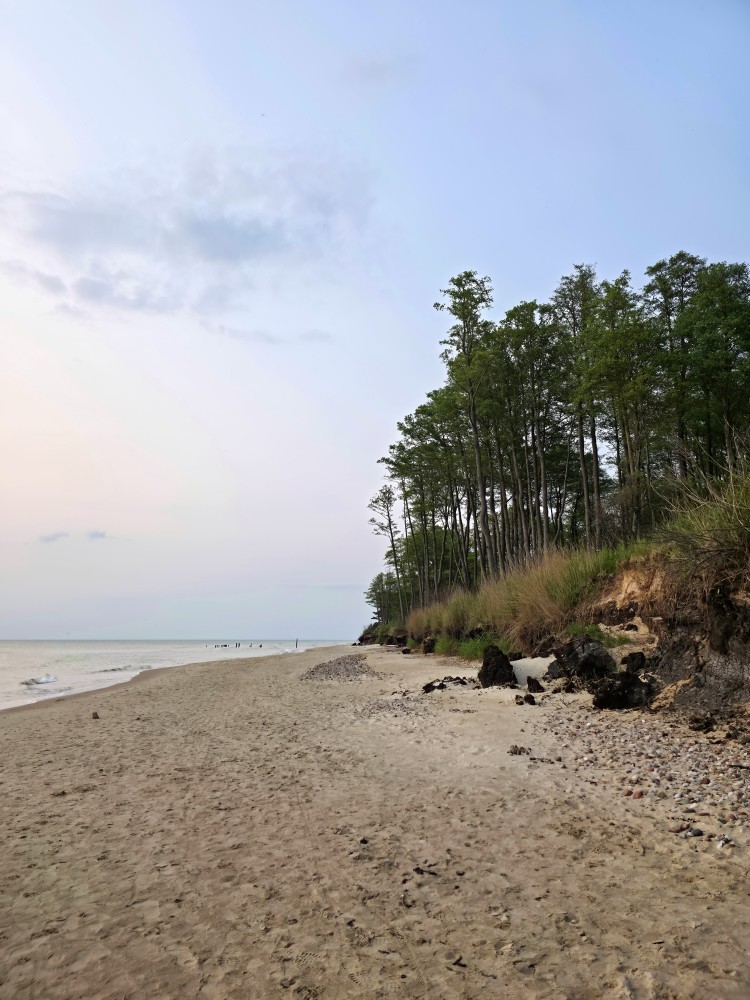 Staldzene seaside in the evening