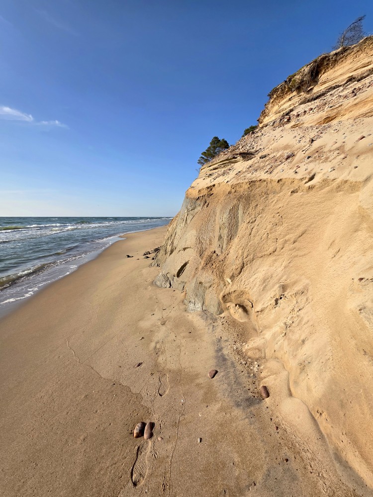 Steep Coast between Staldzene and Liepene