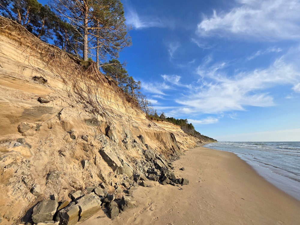 Steep Coast between Staldzene and Liepene