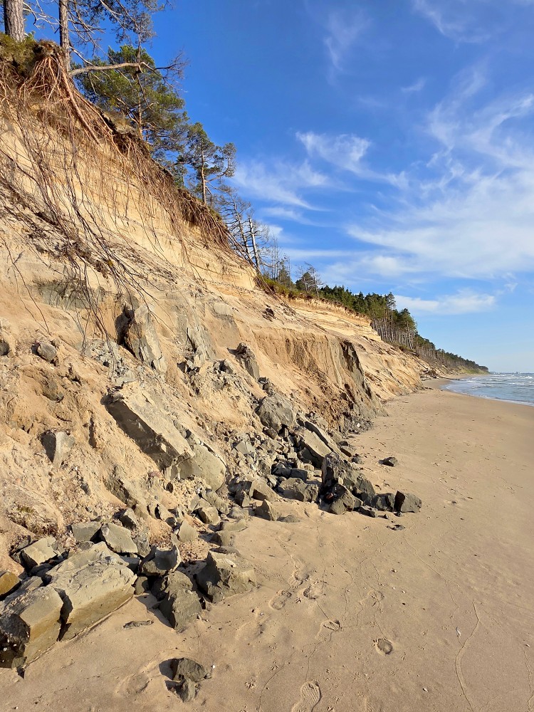 Steep Coast between Staldzene and Liepene