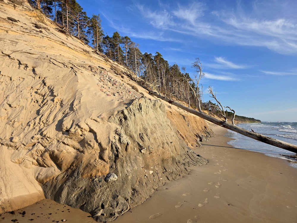 Steep Coast between Staldzene and Liepene