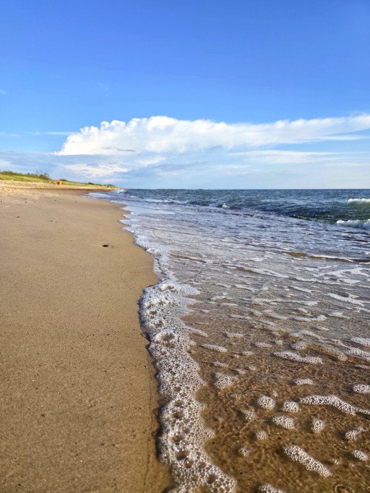 Pape Beach, Sea Foam