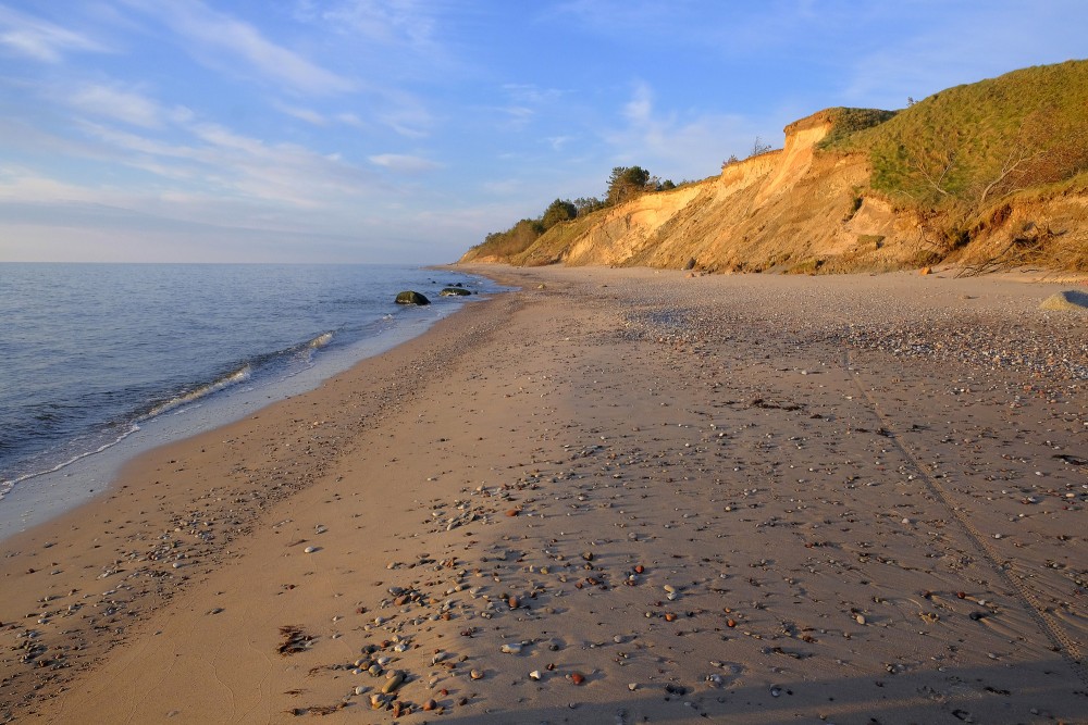 Strantes – Ulmales stāvkrasts vakarā