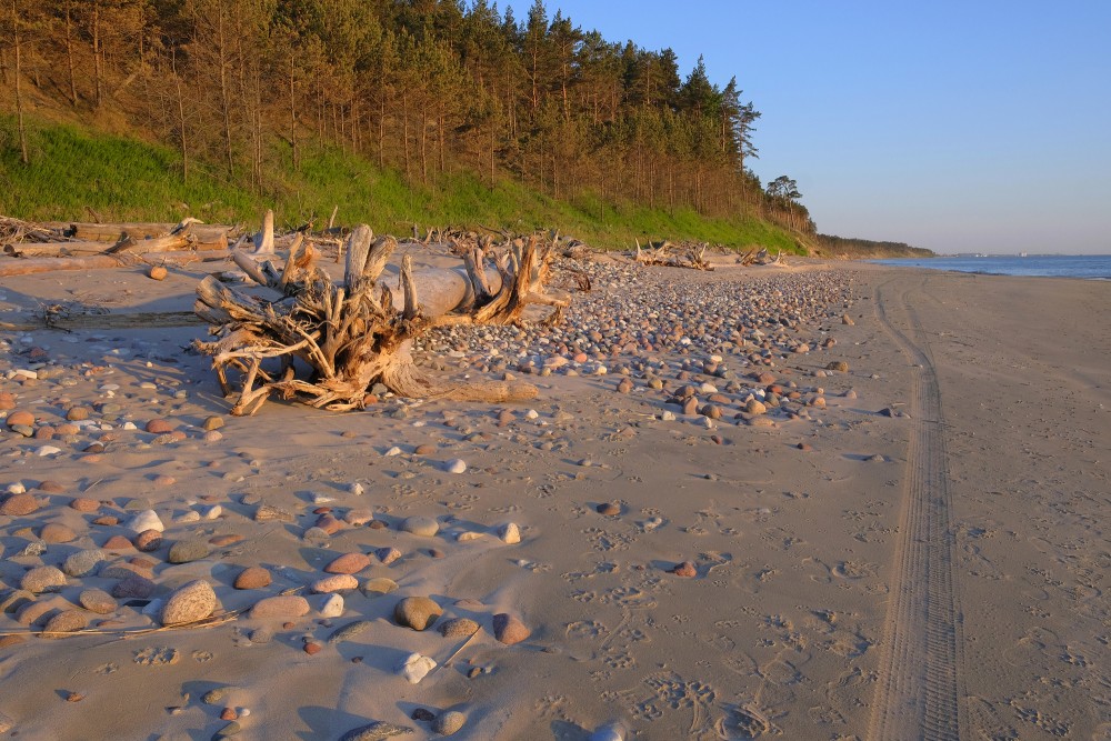 Beach near Liepene