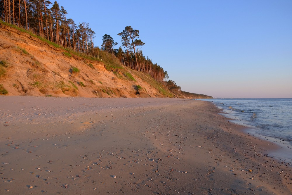 The steep bank between Staldzene and Liepene