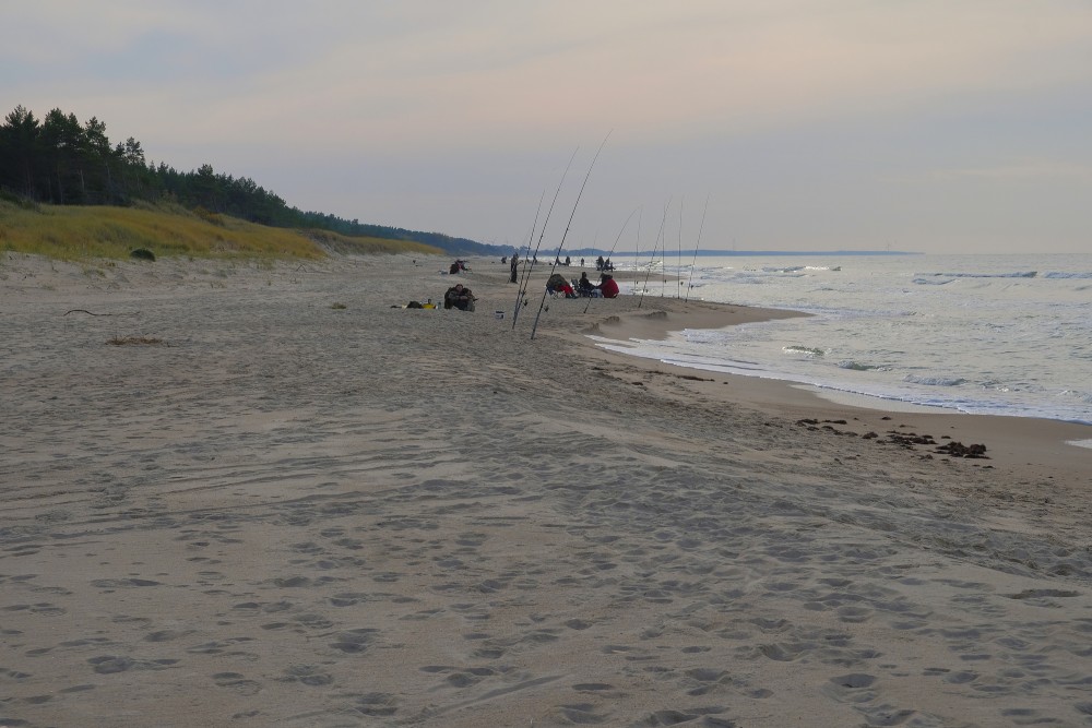 Fishermen on the Seashore (Baltic Sea)