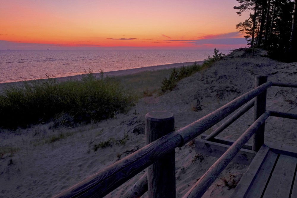 Kolkasragā pirms saullēkta Kolkasragā pirms saullēkta