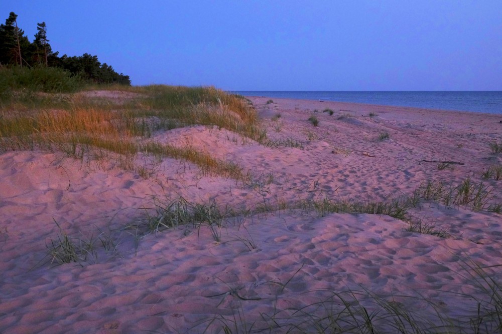 Kolkasragā pirms saullēkta