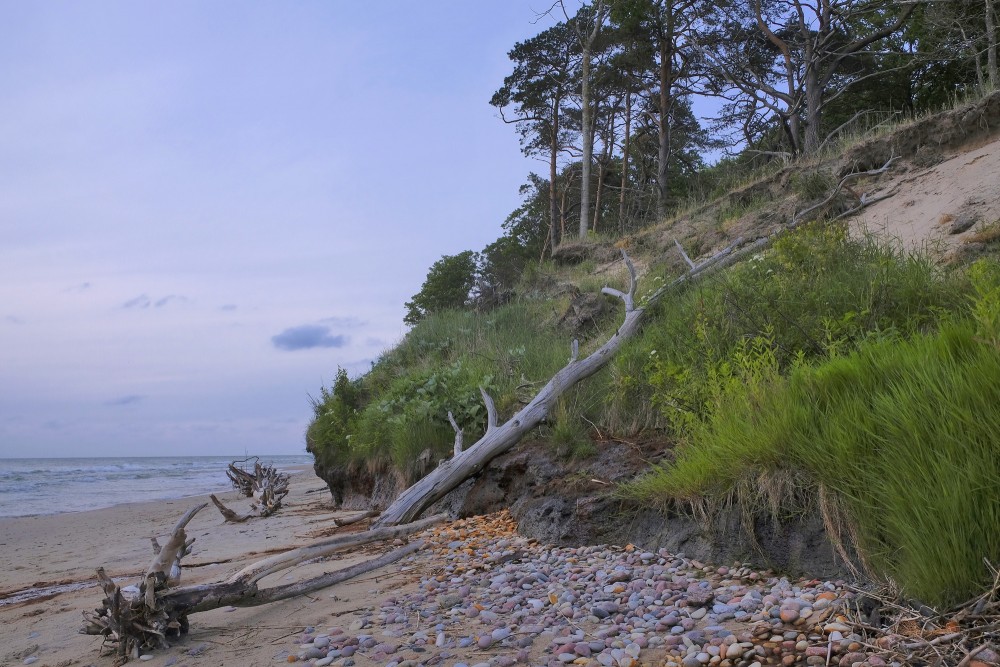 Staldzenes jūrmalas ainava