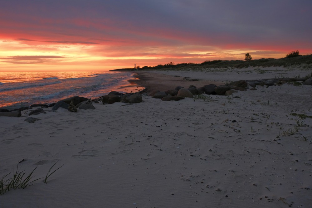Evening Seascape Near Pape