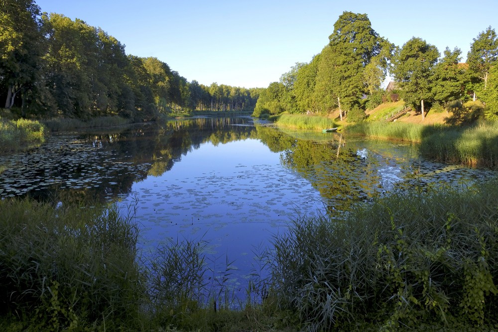 Mujānu dzirnavezera ainava Mujānu dzirnavezera ainava
