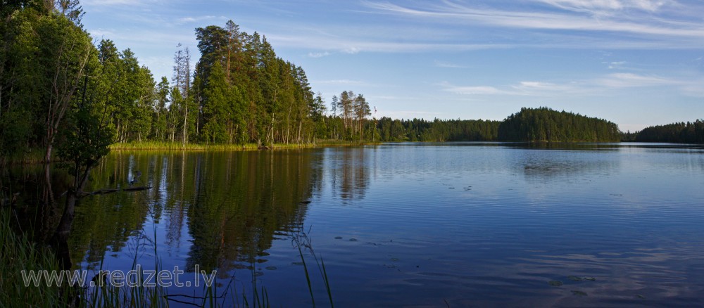 Segliņu ezera ainava